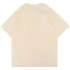 T-shirt Kith Kith 2022 Estate Uomo Donna Street Print Retro magliette in cotone bianco T-shirt grafiche oversize Coppia Abbigliamento casual allentato