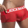 Underpants 4PCS/Lot Sexy Men Underwear Boxer Breathable Mesh Male U Convex Mens Trunks Summer Men's ClothesUnderpants