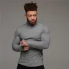 New Fashion Winter Dolcevita Maglioni Uomo Muscle Mens Maglioni Slim Fit Pullover Uomo Classic Elasticity Maglieria Pull Homme 201125