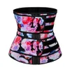 Epacket Premium talia Trainer Belt Neopren tkanina różana różowa sauna paski potowe gorset talia