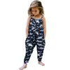 INS Baby Girls Children's summer Rompers kids halter belt shoulder jumpsuit crawl wear Jumpsuits