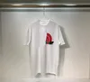 Diseñadores de moda para hombre Camisetas Camiseta de verano Impresión de grúa Camiseta de alta calidad Hip Hop Hombres Mujeres Camisetas de manga corta 88