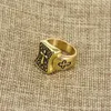 Anello in acciaio inossidabile dal design unico, oro antico, onore maschile, soldati, cavalieri, templari, regalia, spada, scudo, lapide, croce, anelli, gotico, punk, anello, gioielli