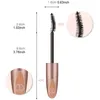 Neueste 6 ml lange dicke Faser-Mascara Langlebige Halten Halten-freie Augen Make-up Curling Eye Wimp