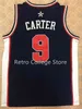 SJZL98＃9 Vince Carter＃10 Kevin Garnett Team USAバスケットボールジャージーレトロメンズスイナーバック刺繍任意のサイズ番号をカスタマイズ