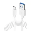 Cabos Olesit 2M 6.6FT 3M 10FT 3.1A cabo de carregador rápido Micro USB Data type-c cabo para samsung huawei com caixa de varejo