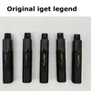 100% original 4000 Puff Iget Vape Pen Cigarro eletrônico Dispositivo Bateria de 12 ml Kit de vapor