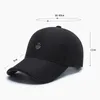 Men Fashion Wild Sunshade Sun Protection Black Baseball Cap For Winter Women Sport Cotton Warm Hats Male Kpop Bone Unisex C35 220318
