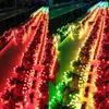 Strings 50pcs 12mm WS2812 2811 IC RGB Pixel LED String DC 5V 12V IP68 WaterproofChristmas / Holiday Outdoor Lighting Lights