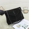 Designer väskor lyxiga handväskor Purses Puffer Muliticolor Strap Shoulder Bag Medium Black Matte Fog Surface Leather