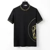 Designer Mens T Shirts Soft Cotton Short Sleeves T-shirts Embroidery Anti Wrinkle Fashion Casual Men's Clothing Apparel Tees