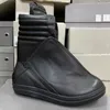 Big Size Men Ankle Boots Genuine Leather Fashion Sneakers Men High Top Hip Hop Shoes