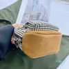 2022-kwaliteit diamanten rugzakontwerper Dames Mini handtassen Lederen schoudertas Designers Koppeling met doos Fashion Classic Purse Wallet
