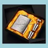 Hip Flasks Verres Cuisine Salle À Manger Bar Maison Jardin Petite Poche Bouteilles De Vin Ensemble Avec Entonnoir En Verre Flacon Personnalisable O Dhciw