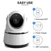 HD 1080 P Akıllı Ev Wifi Kamera Kapalı IP Güvenlik Gözetleme CCTV 360 PTZ Hareket Algılama Bebek Pet Monitör Wifi Securit Cam