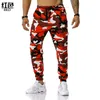 MEN039S Pants Color Camo Camouflage Fracht 2022 Frauen Frauen lässig Streetwear Taschen Jogger Blau Taktische Jogginghose Hip Hop Trouprou7338444