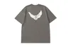 22SS鳩のプリントコラボレーションTシャツ夏スケートボードメンTシャツハイストリートファッションTシャツ