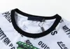 남성 편지 인쇄 T 셔츠 블랙 패션 디자이너 여름 고품질 최고 유행 느슨한 새로운 라운드 넥 반팔 브랜드 티셔츠 크기 M-3XL 41