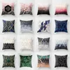 幾何学的パターン装飾枕デジタルプリント布袖のソファベッドサイドバックソフトバッグINSカスタムカスタマイズ枕スライダー
