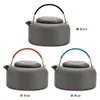 Outdoor Lichtgewicht aluminium camping 0 8L 1 4L Teapot Kettle Coffee Pot Camping Hiking Backpack275U3852281