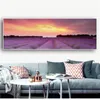 Provence Lavender Natural Landscape Affischer and Prints Canvas Art Scandinavian Paintin Nordic Wall Picture for Living Bed Room