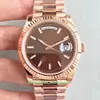 EW Factory Super Quality Watches 40mm Day-Date President 228235 Sapphire Glass 18K Rose Gold CAL.3255 Movement Mechanical Automatic Mens Watch Men's Wristwatches