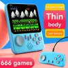 G7 Kids Handheld Video Oyunu Konsolu 3.5 Ultra İnce Oyuncu 666'da 1 Gamepad Ücretsiz DHL UPS