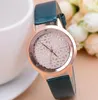 Montre à quartz pour femmes, Simple, grand cadran, ceinture, mode creuse, double couche, vente directe du fabricant