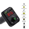 Chargeurs Transmetteur FM Bluetooth 5.0 pour voiture Adaptateur radio Bluetooth sans fil Lecteur de musique