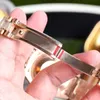 Diamond Mens Watch 41mm Automatiska mekaniska klockor Bezel Waterproof Wristwatch Business Wristwatches Montre de Luxe presenter f￶r m￤n