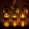 Cordas festa de halloween luz retro pendurado lanternas lâmpada para dentro ao ar livre luzes decorativas casa férias mesa lampled ledled led