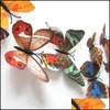 12 Teile/los 3D Wand Dekoration Kreative Schmetterling Magnet Aufkleber Kinder Mädchen Zimmer Kinder Drop Lieferung 2021 Geschenk Sets Geschenke Baby mutterschaft