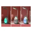 Bordslampor Creative Cartoon LED Desk Lamp Hög Brightness Student Reading Light Dimble USB RECHARGEABLE BARN SOVRUM LAMPTABLE