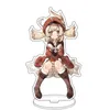 Anahtarlık Anime Genshin Etki Figürü Stand Standı Zhongli Hutao Karakter Akrilik Model Plaka Masa Dekor Dekor Dekans Fanları Mevcut Hediye Enek22