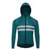 225 Giacche da ciclismo antivento Uomo con cappuccio Abbigliamento da ciclismo impermeabile Maglie a maniche lunghe da bici Gilet riflettente Giacca a vento