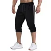 Män jogger casual smal harem shorts mjuk 34 byxor modemärke tröjor sommar bekväma hane xxxl 220614