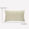 枕カバーモダンなクラシックグレーノルディック植物トロピカル長方形リネンスロー枕ケースKussenhoes 30x50 Terrace Cushion Cover Home Decor 220623