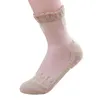 Femmes chaussettes bonneterie paires/lot coloré haute qualité été Transparent belle cristal dentelle élastique chaussettes courtes