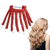 Lazy Hair Curler Rollers Heatless Curling Rod Headband Silk Ribbon Sleeping Soft Wave Formers No Heat Curls Ribbon