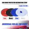 Universal Rubber Automobile Door Stickers U typ Bildörrskydd Kantskydd Trim Styling Molding Scratch Protector Strip