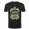 Geboren 1972 50 Jahre lang großartiges T -Shirt Januar Februar April Mai Mai JULI. August September Oktober November Dezember 220520