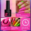 Nail Art Kits 6PC/SET Gel Polish Set Summer Neon Vernis Semi Permanent Hybrid Varnish Soak Off UV LED VarnishNail KitsNail