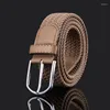 Celrões Cinturão de lona para crianças PIN MODA DE MODA PINLE CRIANÇAS CASUAL COWBOY SOLID COR CEINTURE HOMENS MENINOS JEANBOS FRED22