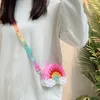 2022 Clouds popping handbag sensory fidget toy popit cross body handbags push rainbow pop shoulder bag coin purse pouch toy