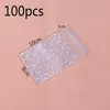 Gift Wrap 100pcs/lot Translucent Dot Plastic Biscuit Packaging Bag Cupcake Wrapping Paper Self-adhesive Party Wedding DecorationsGift