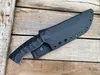 Promotion 2022 TK Survival Straight Knife A8 Satin Tanto Blade G10 Handle Fixed Blade Hunting Knives With Kydex