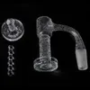 20mmOD Full Weld Sandblasted Smoking Terp Slurper Set With Quartz Cap And Pill Seamless Welded Beveled Edge Sandblasting Slurpers Nails For Glass Water Bongs Rigs