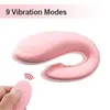 Clitorisvibrator 9 modi G-spot Waterdichte clitoris-tepels Zuigstimulator Volwassen sexy speelgoed