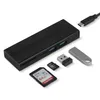 Epacket USBC USB Hub Portable SSD 5IN1 NVMEHUB HARD DISK العلبة الحد الأقصى لدعم 2TB28956867691