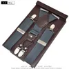 Belts Leather Male Suspenders 3.5 115cm Y-back Shape Belt Elastic Party Men's Pants Tirantes Clips-on Hanging MBD8480Belts Forb22